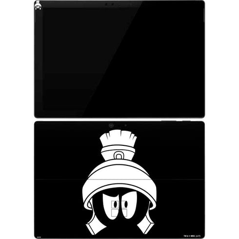 Looney Tunes Marvin the Martian Black and White Surface Pro 7 Skin
