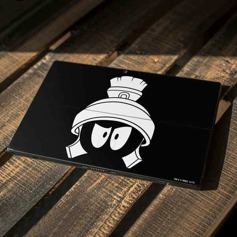 Looney Tunes Marvin the Martian Black and White Surface Pro 7 Skin