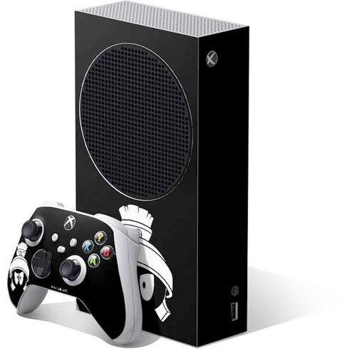 Looney Tunes Marvin the Martian Black and White Xbox Series S Skins