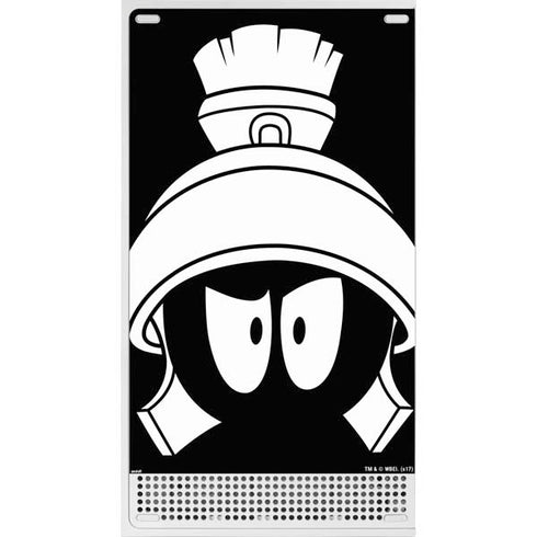 Looney Tunes Marvin the Martian Black and White Xbox Series S Bundle Skin