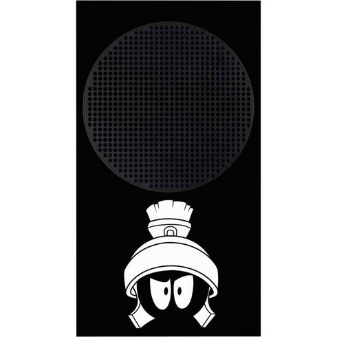 Looney Tunes Marvin the Martian Black and White Xbox Series S Console Skin