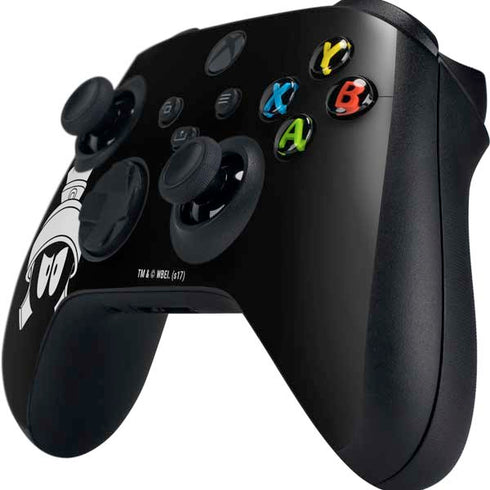 Looney Tunes Marvin the Martian Black and White Xbox Series X Controller Skin