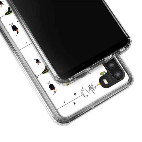 Looney Tunes Marvin the Martian Gadgets Galaxy A21 Clear Case