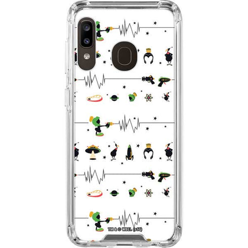 Looney Tunes Marvin the Martian Gadgets Galaxy A30 Clear Case