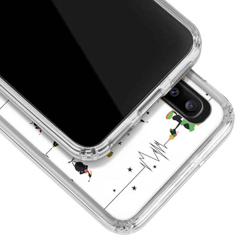 Looney Tunes Marvin the Martian Gadgets Galaxy A30 Clear Case