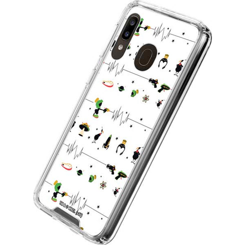 Looney Tunes Marvin the Martian Gadgets Galaxy A30 Clear Case