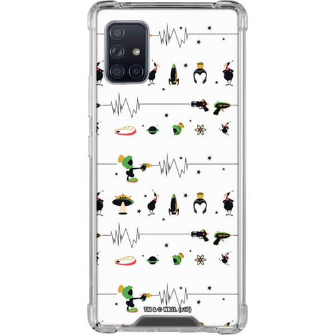 Looney Tunes Marvin the Martian Gadgets Galaxy A51 5G Clear Case