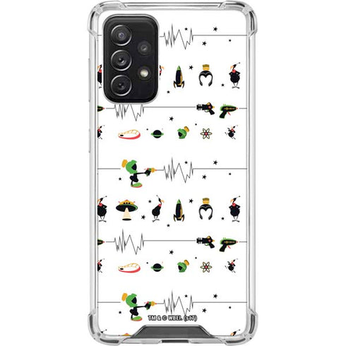 Looney Tunes Marvin the Martian Gadgets Galaxy A72 5G Clear Case