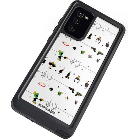 Looney Tunes Marvin the Martian Gadgets Galaxy Note20 5G Waterproof Case