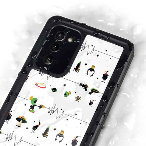 Looney Tunes Marvin the Martian Gadgets Galaxy Note20 5G Waterproof Case