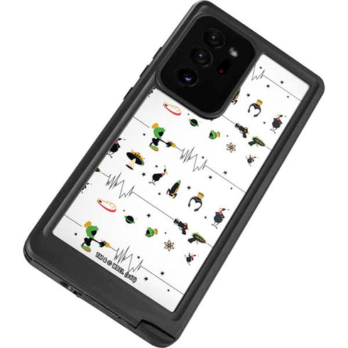 Looney Tunes Marvin the Martian Gadgets Galaxy Note20 Ultra 5G Waterproof Case
