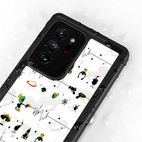 Looney Tunes Marvin the Martian Gadgets Galaxy Note20 Ultra 5G Waterproof Case