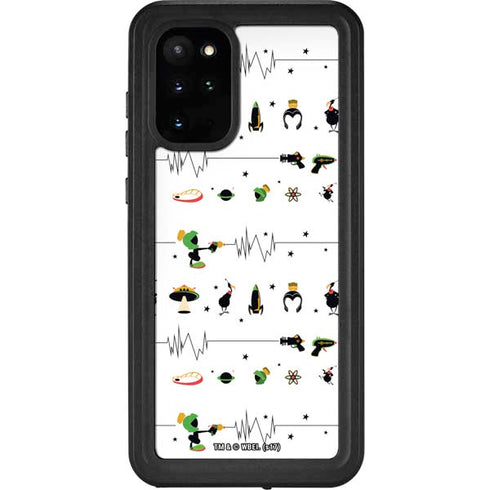 Looney Tunes Marvin the Martian Gadgets Galaxy S20 Plus Waterproof Case