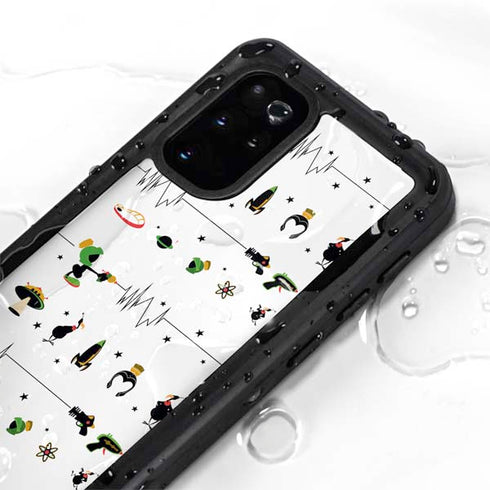 Looney Tunes Marvin the Martian Gadgets Galaxy S20 Plus Waterproof Case