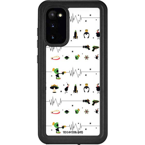 Looney Tunes Marvin the Martian Gadgets Galaxy S20 Waterproof Case