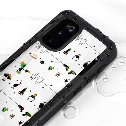 Looney Tunes Marvin the Martian Gadgets Galaxy S20 Waterproof Case