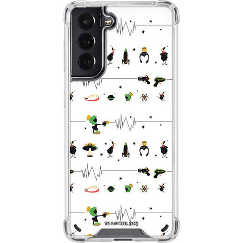 Looney Tunes Marvin the Martian Gadgets Galaxy S21 5G Clear Case