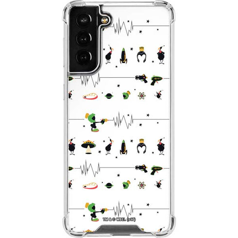Looney Tunes Marvin the Martian Gadgets Galaxy S21 FE Clear Case