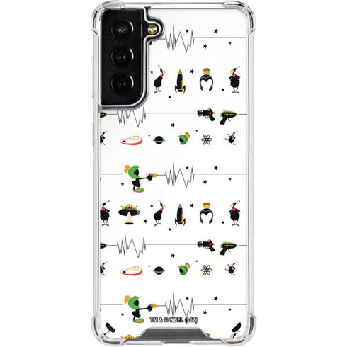 Looney Tunes Marvin the Martian Gadgets Galaxy S21 Plus 5G Clear Case