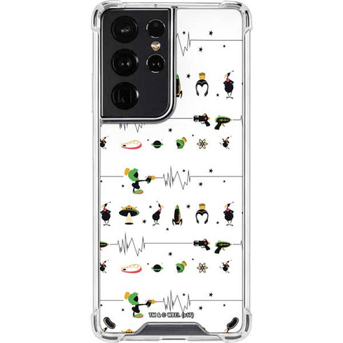 Looney Tunes Marvin the Martian Gadgets Galaxy S21 Ultra 5G Clear Case