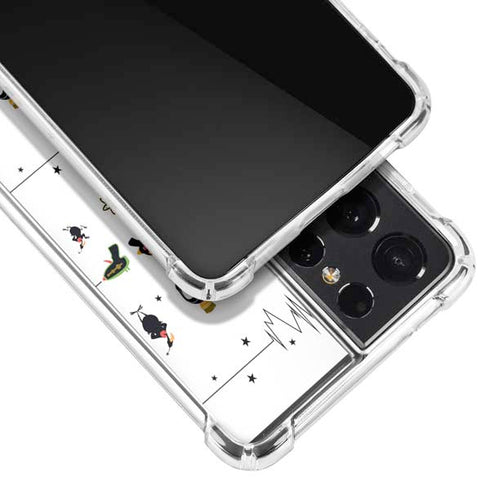 Looney Tunes Marvin the Martian Gadgets Galaxy S21 Ultra 5G Clear Case