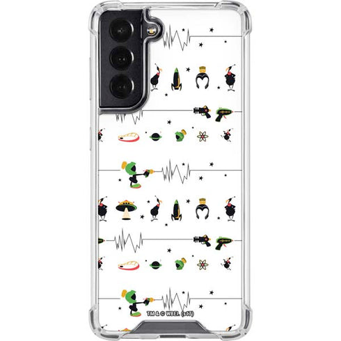 Looney Tunes Marvin the Martian Gadgets Galaxy S22 Clear Case