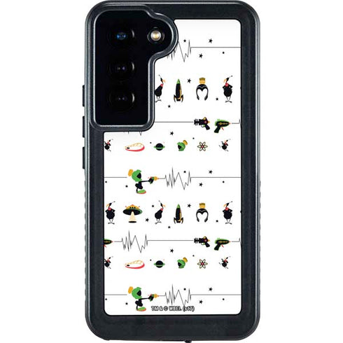 Looney Tunes Marvin the Martian Gadgets Galaxy S23 Waterproof Case
