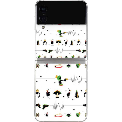 Looney Tunes Marvin the Martian Gadgets Galaxy Z Flip3 5G Skin
