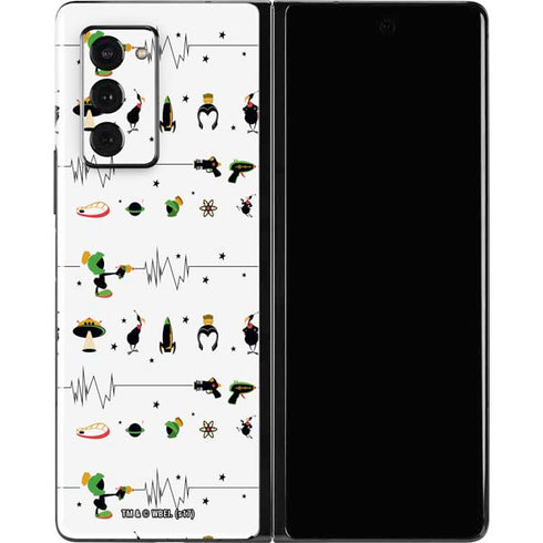Looney Tunes Marvin the Martian Gadgets Galaxy Z Fold2 5G Skin