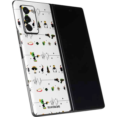 Looney Tunes Marvin the Martian Gadgets Galaxy Z Fold2 5G Skin