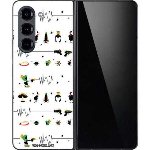 Looney Tunes Marvin the Martian Gadgets Galaxy Z Fold5 5G Skin