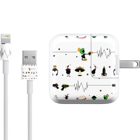 Looney Tunes Marvin the Martian Gadgets iPad Charger (10W USB) Skin
