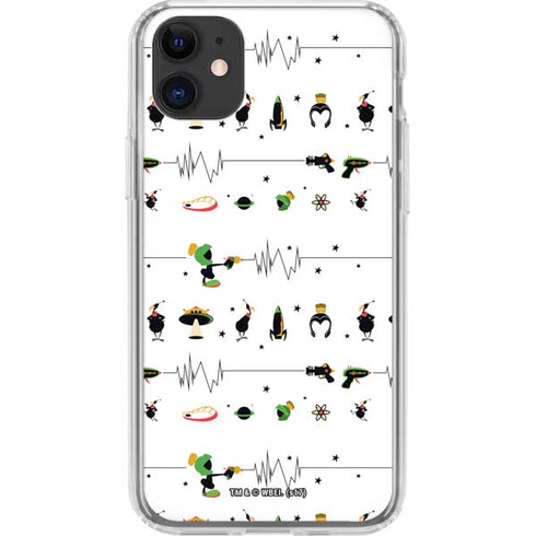 Looney Tunes Marvin the Martian Gadgets iPhone 11 Clear Case