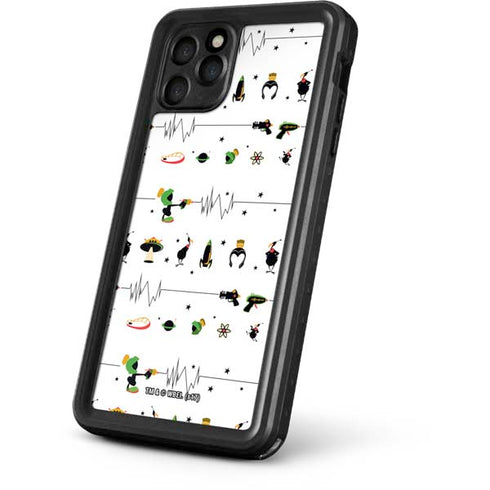 Looney Tunes Marvin the Martian Gadgets iPhone 11 Pro Max Waterproof Case