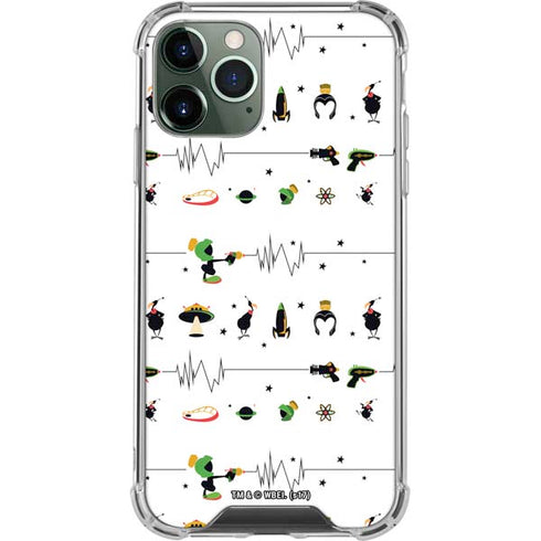 Looney Tunes Marvin the Martian Gadgets iPhone 12 Pro Clear Case