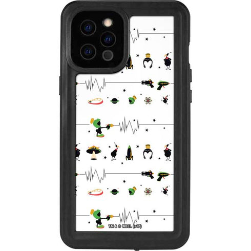 Looney Tunes Marvin the Martian Gadgets iPhone 12 Pro Max Waterproof Case