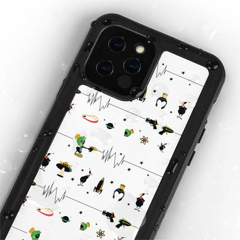 Looney Tunes Marvin the Martian Gadgets iPhone 12 Pro Max Waterproof Case