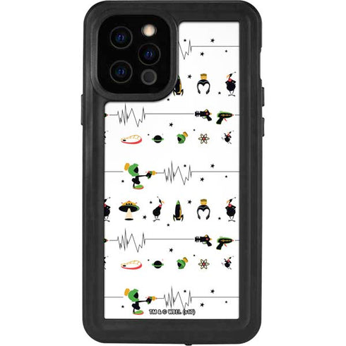 Looney Tunes Marvin the Martian Gadgets iPhone 12 Pro Waterproof Case