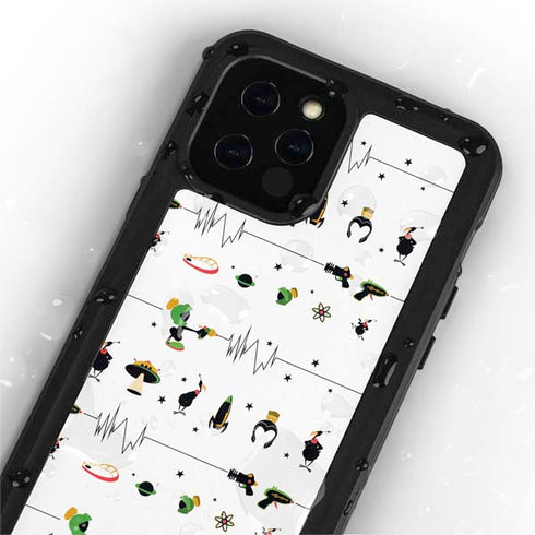Looney Tunes Marvin the Martian Gadgets iPhone 12 Pro Waterproof Case