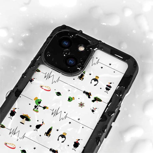 Looney Tunes Marvin the Martian Gadgets iPhone 13 Mini Waterproof Case