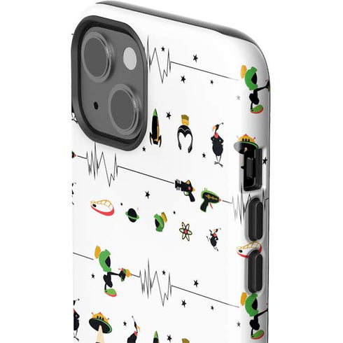Looney Tunes Marvin the Martian Gadgets iPhone 15 Plus Impact Case