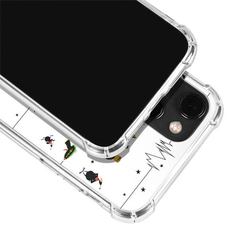 Looney Tunes Marvin the Martian Gadgets iPhone 14 Plus Clear Case