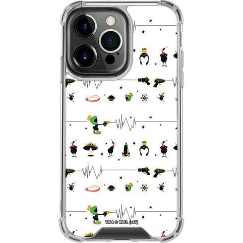 Looney Tunes Marvin the Martian Gadgets iPhone 14 Pro Clear Case