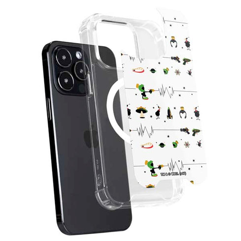 Looney Tunes Marvin the Martian Gadgets iPhone 15 Pro MagSafe Case