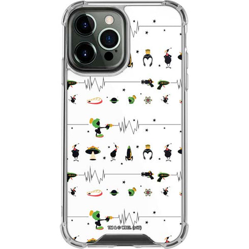 Looney Tunes Marvin the Martian Gadgets iPhone 15 Pro Max Clear Case