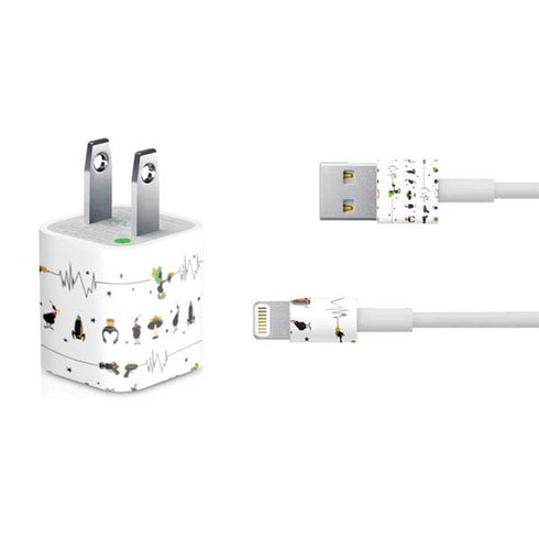Looney Tunes Marvin the Martian Gadgets iPhone Charger (5W USB) Skin