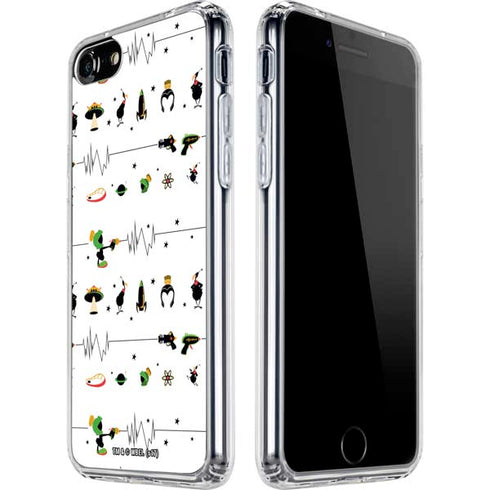Looney Tunes Marvin the Martian Gadgets iPhone SE (2nd & 3rd Gen) Clear Case