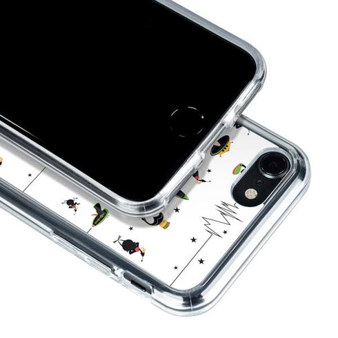 Looney Tunes Marvin the Martian Gadgets iPhone SE (2nd & 3rd Gen) Clear Case