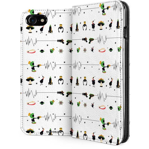 Looney Tunes Marvin the Martian Gadgets iPhone SE (2nd & 3rd Gen) Folio Case