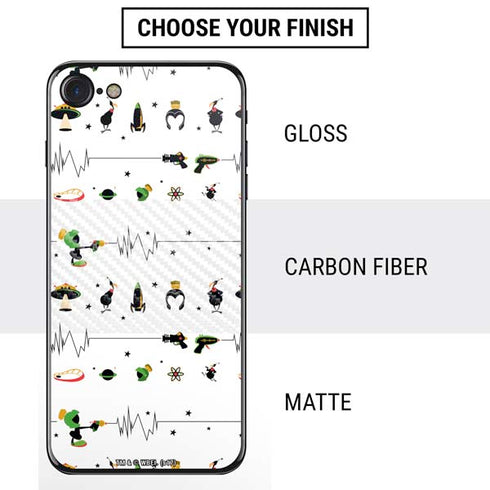 Looney Tunes Marvin the Martian Gadgets iPhone SE (2nd & 3rd Gen) Skin